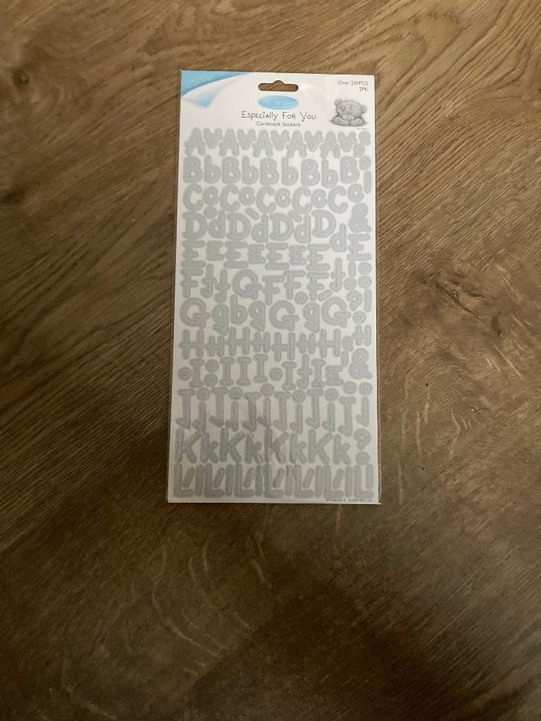 Me to you Cardstock Stickers, Ophalen of Verzenden, Nieuw, Meerdere stickers