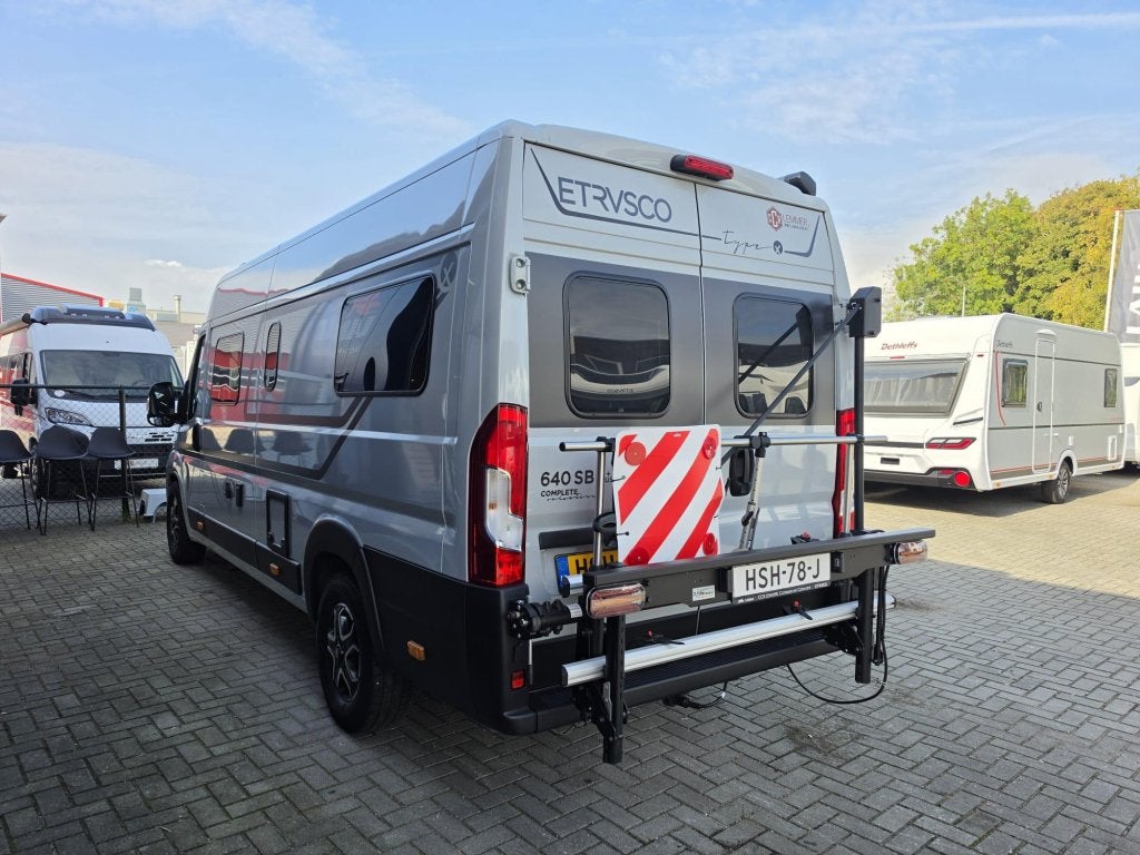 Etrusco CV 640 SB Plus Zonnepaneel, Lithium, Automaat, Ringverwarming, Fiat, Tot en met 2