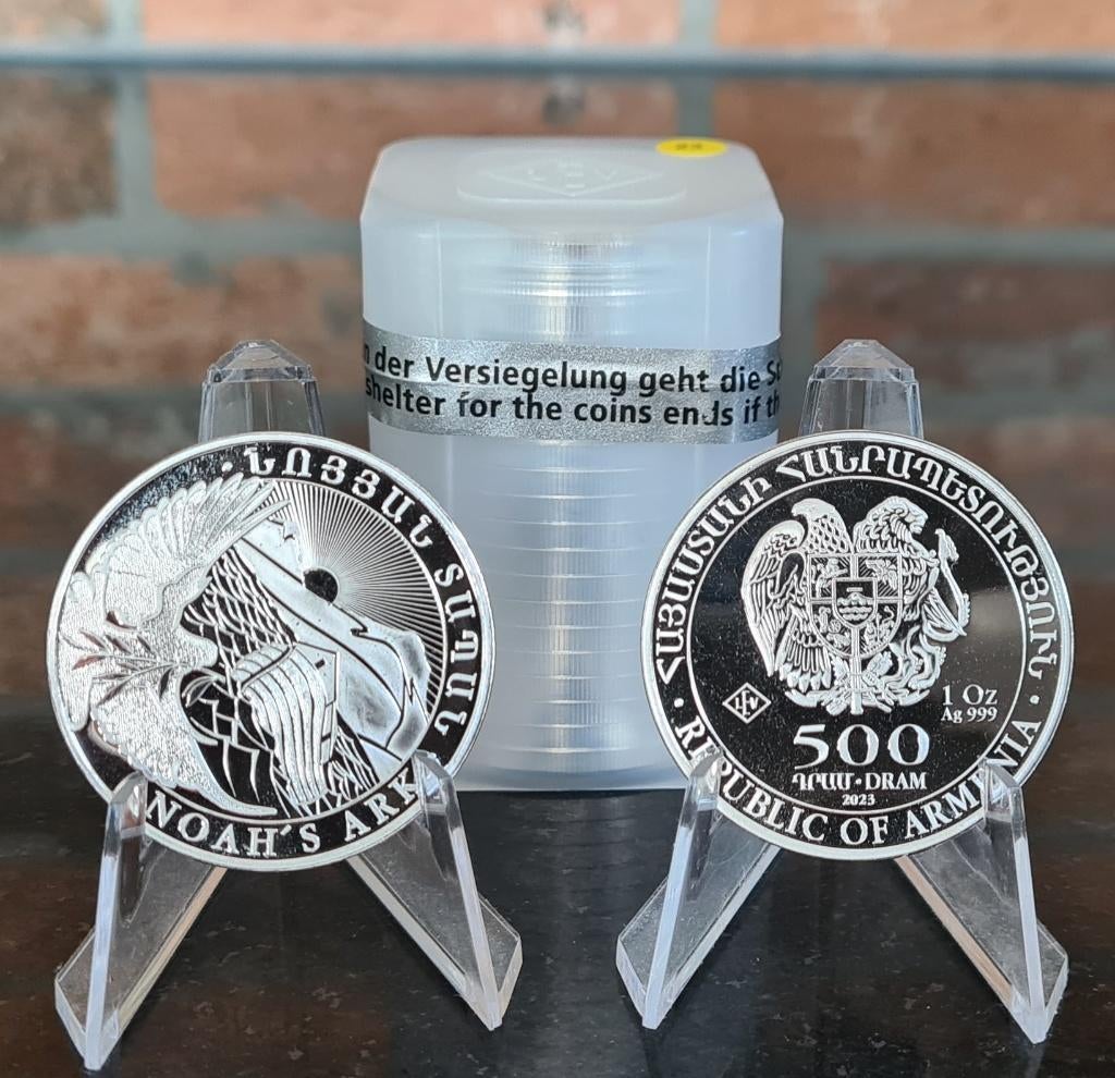 Noah's Ark 1 oz .999 zilver, Ophalen of Verzenden, Zilver