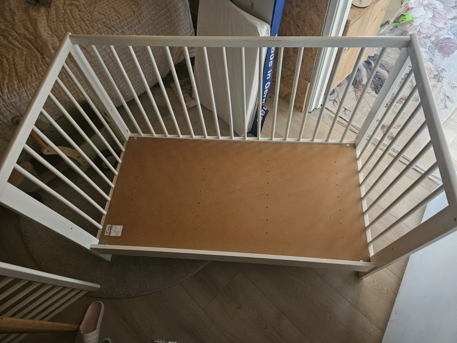 Ikea Gulliver ledikant (excl. matras), Ophalen, Gebruikt, 70 tot 85 cm, 140 tot 160 cm