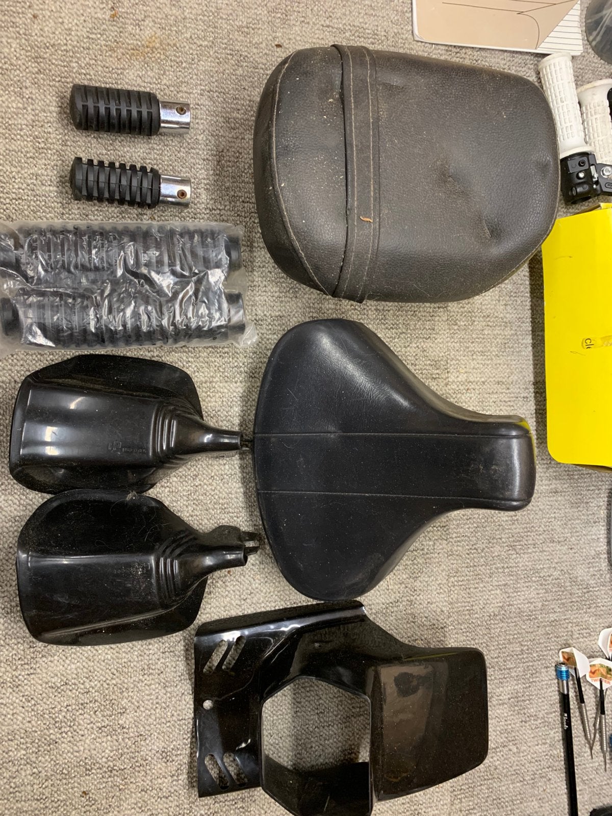 Citta gilera zwarte set incl buzetti stepjea, Ophalen of Verzenden, Zo goed als nieuw, Zadel
