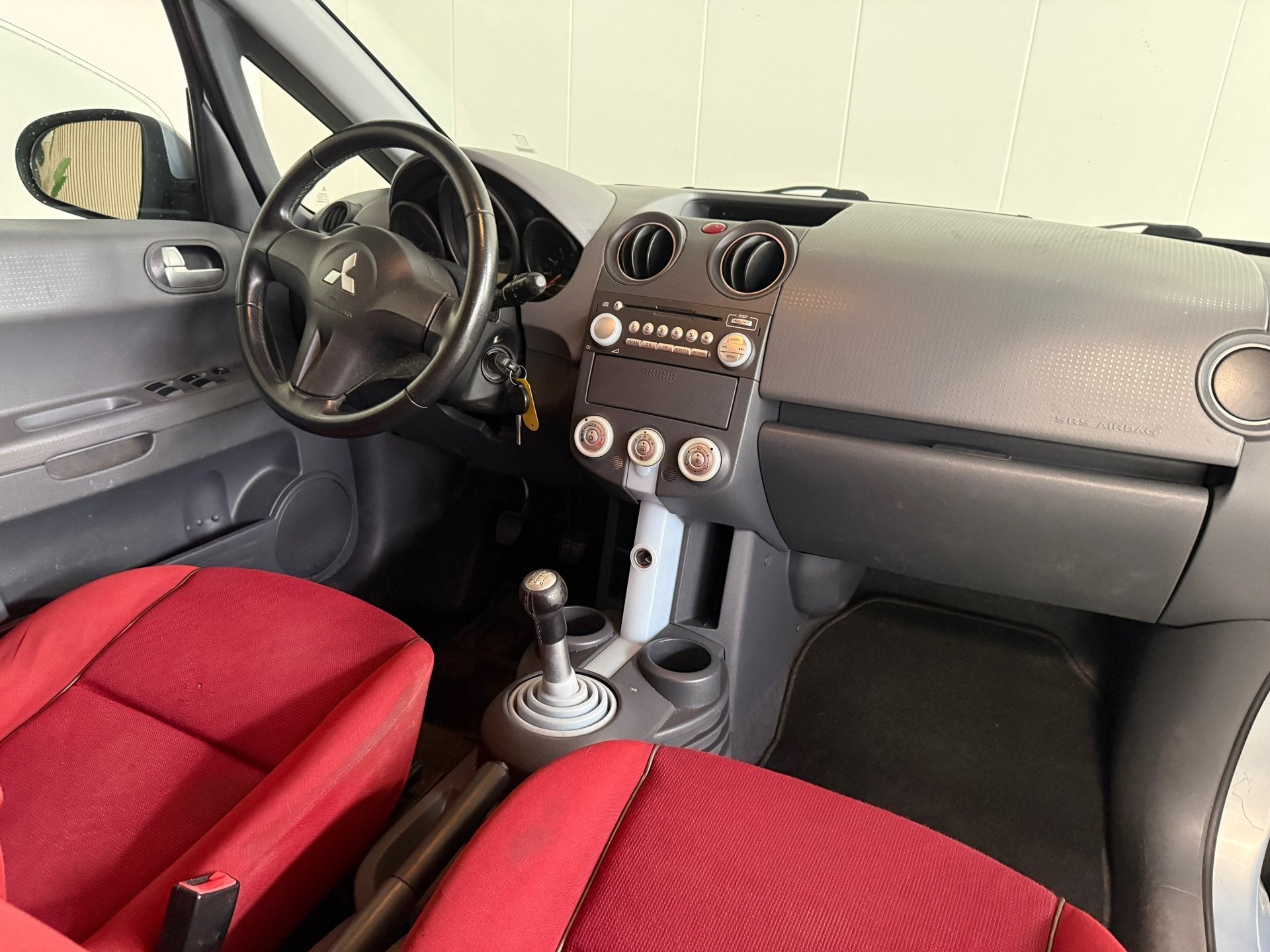 Mitsubishi Colt 1.3 Instyle Airco, LMV, Auto's, Gebruikt, Blauw, Colt, Origineel Nederlands