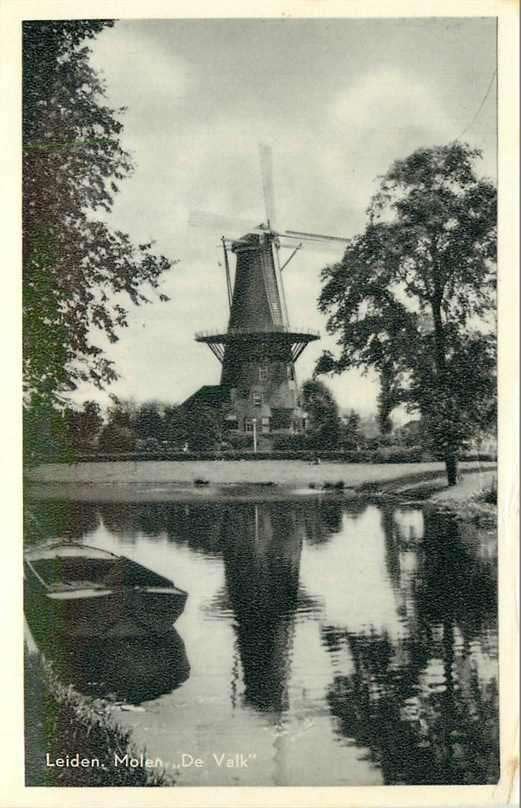 377-643-017 Leiden  Molen De Valk, Verzenden, Voor 1920, Zuid-Holland