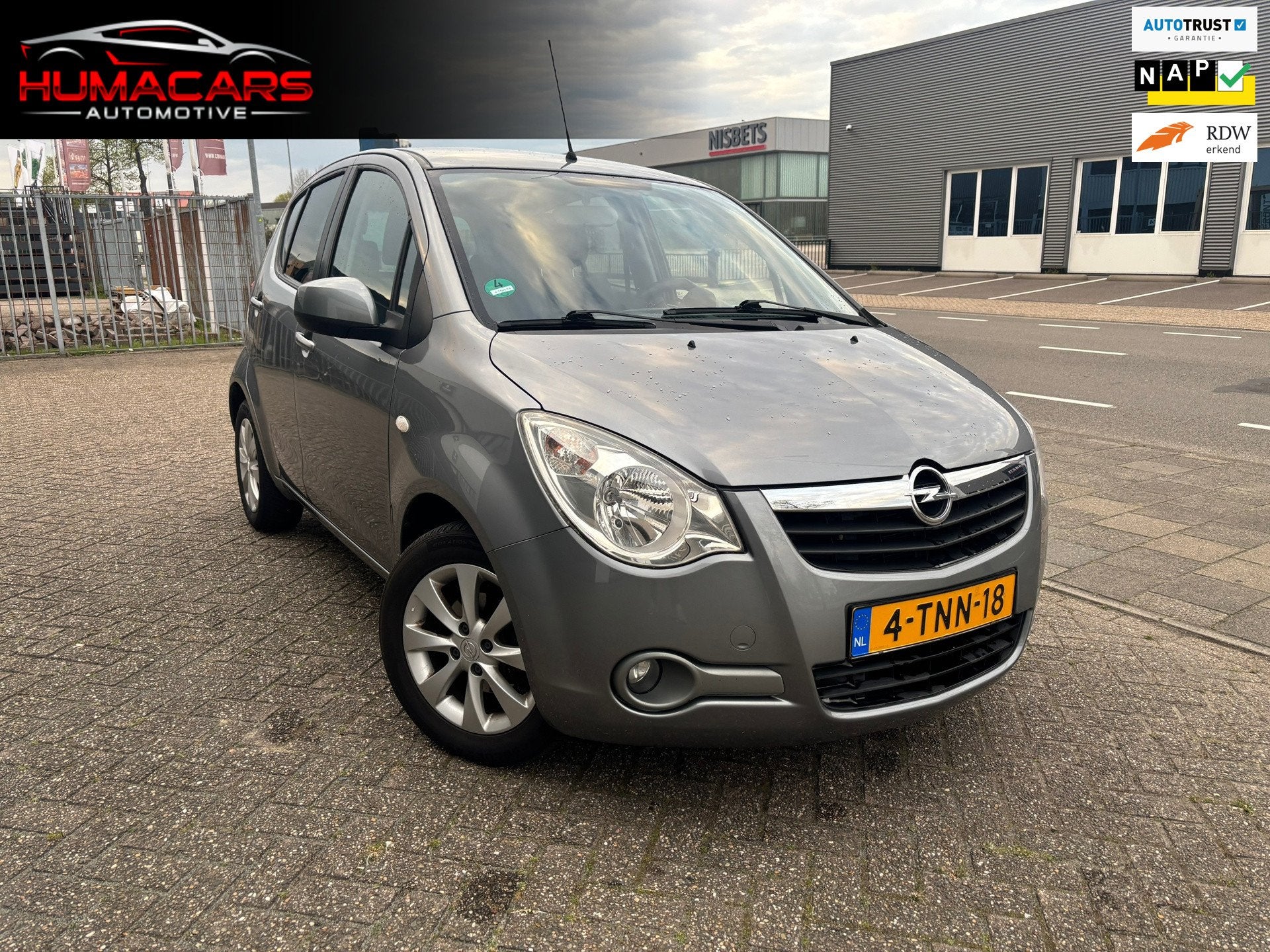 Opel Agila 1.0 Berlin|Nwe apk|carplay|Nap|Airco, Voorwielaandrijving, Euro 5, Stof, Gebruikt