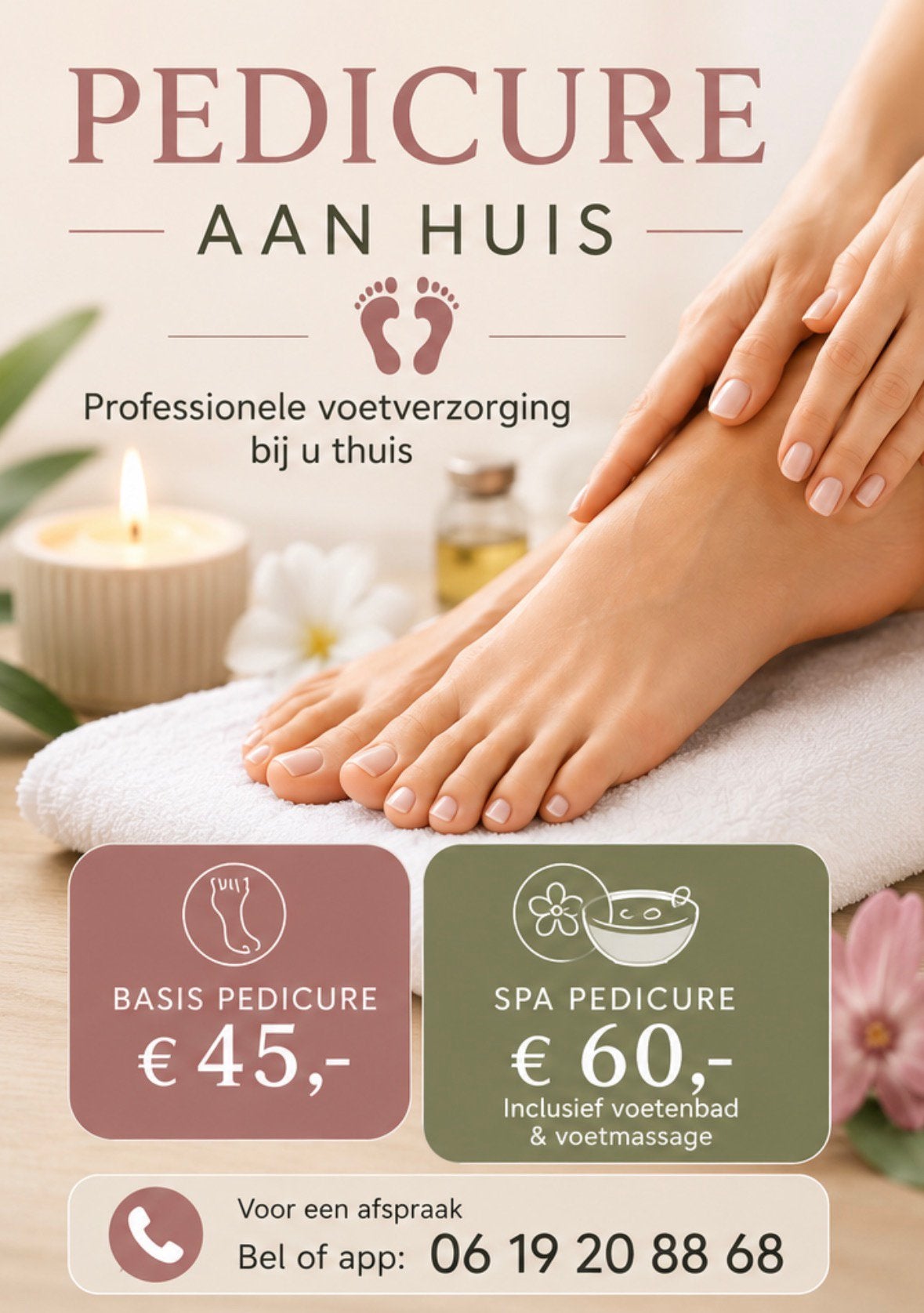 Pedicure aan huis in Zoetermeer, Ophalen of Verzenden, Zo goed als nieuw