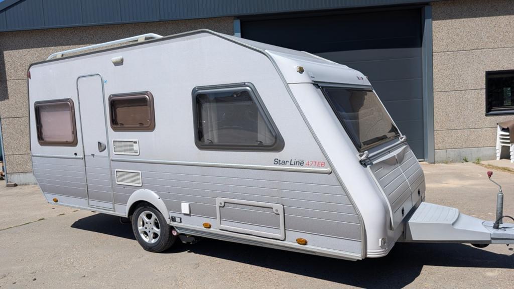 KIP STARLINE 47TEB 2006 enkele bedden mover voortent zeernet, Caravans en Kamperen, Kip, Bedrijf, Treinzit, Schokbreker