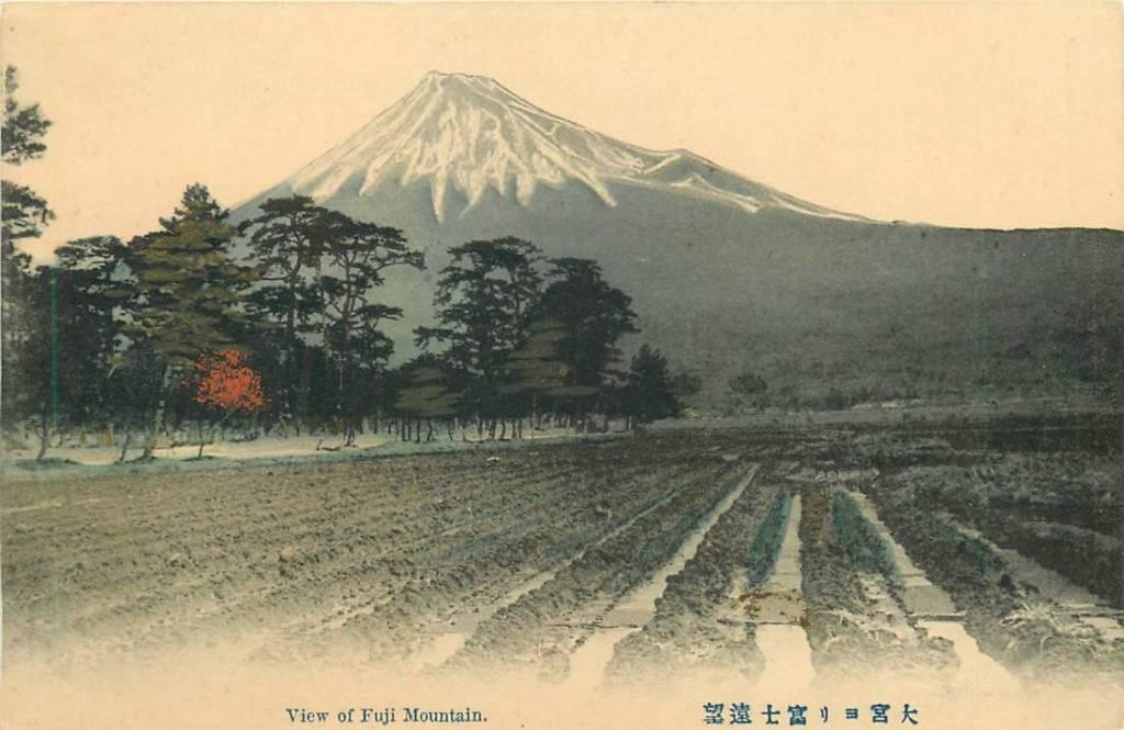 381-215-001 Fuji Mountain, Verzenden, Voor 1920, Overig Europa