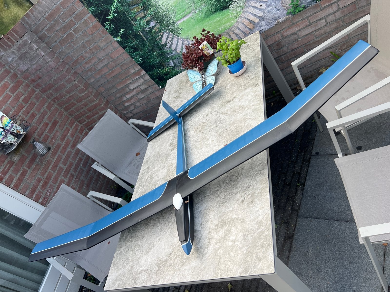 Graupner amigo 2 - Blauw/Zwart, Ophalen, Nieuw, Overige typen, RTF (Ready to Fly)