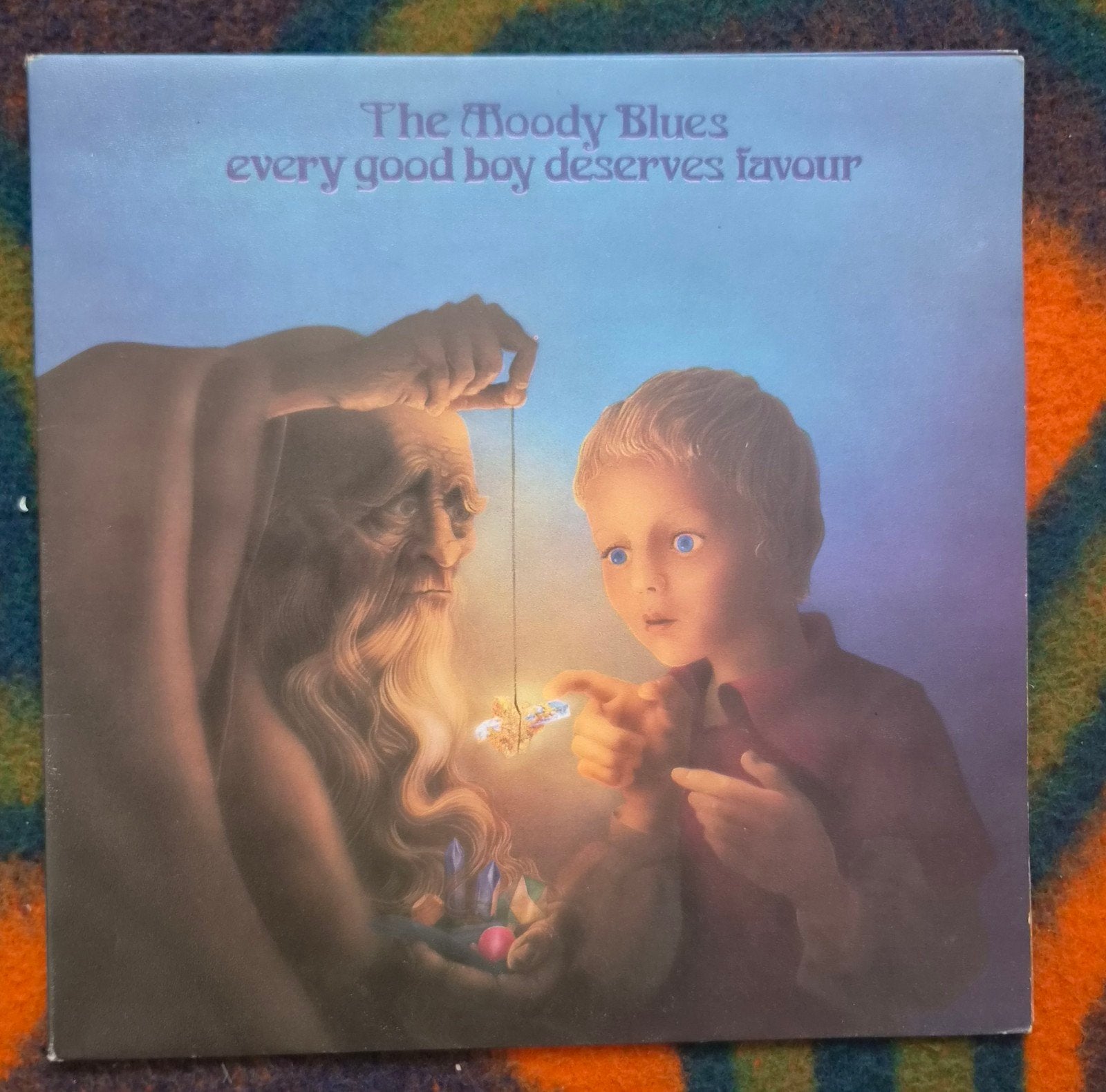 The Moody Blues - Every Good Boy Deserves Favour LP, LP, Gebruikt, Pop, Ophalen of Verzenden