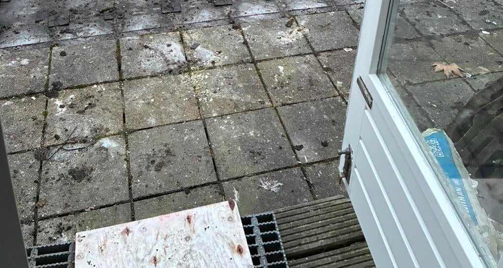 Gratis - 150 drainage tegels, Tuin en Terras, Tegels en Klinkers, Ophalen, Zo goed als nieuw, Beton, Terrastegels