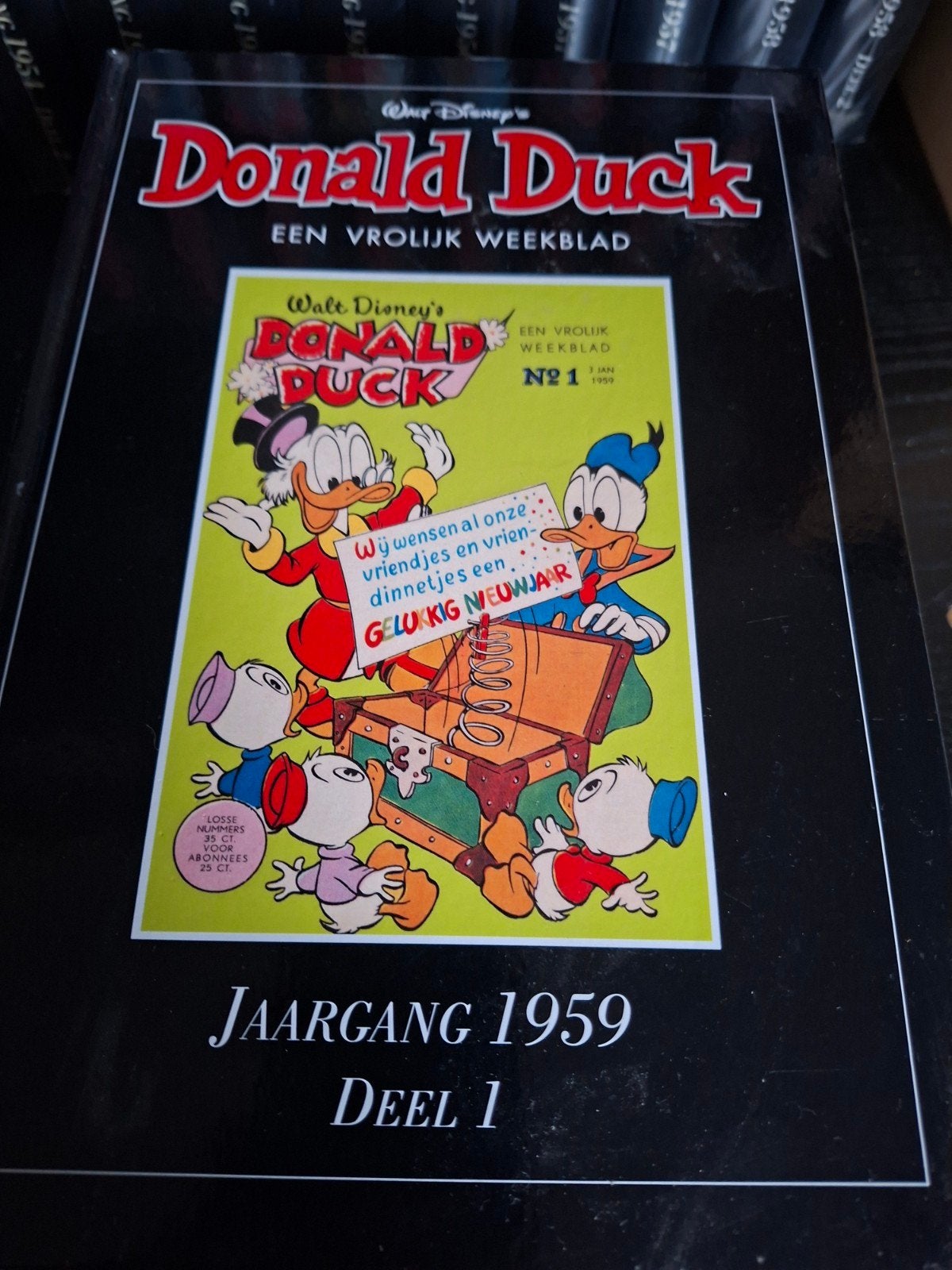 Donald Duck Jaargangen 1952-1959 facsimile hardcover- Meest, Boeken, Complete serie of reeks, Ophalen, Zo goed als nieuw
