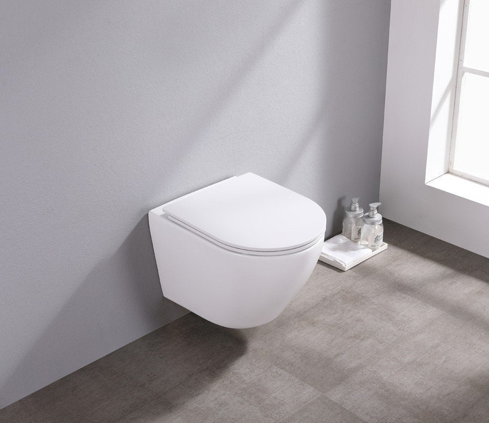 Saniclear Itsie Randloos Toiletpot met Softclose Zitting, Ophalen, Nieuw, Toilet