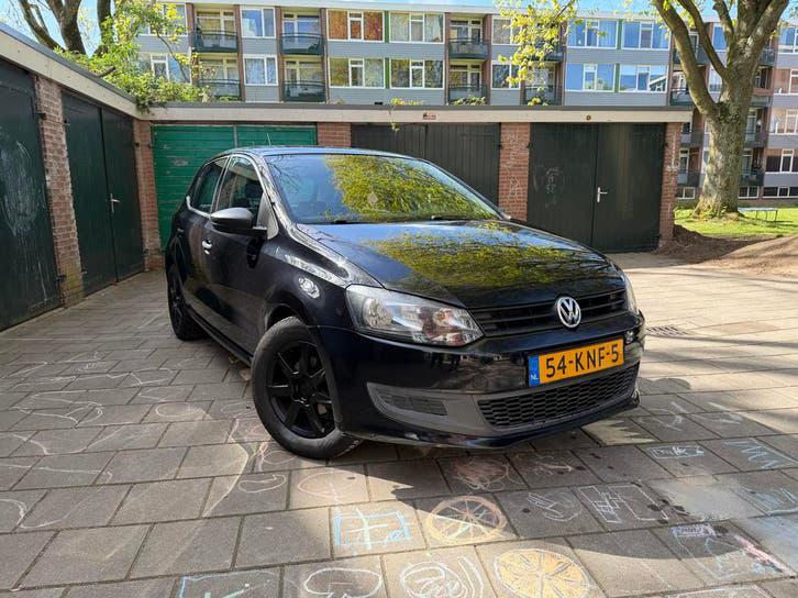 Volkswagen Polo 1.2 Airco, Auto's, Volkswagen, Voorwielaandrijving, 967 kg, 40 €/maand, Zwart