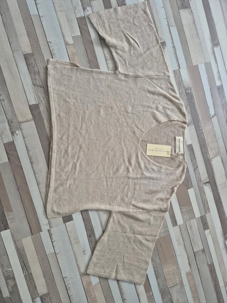 Moost&the muse top, Beige, Nieuw, Ophalen of Verzenden, Korte mouw