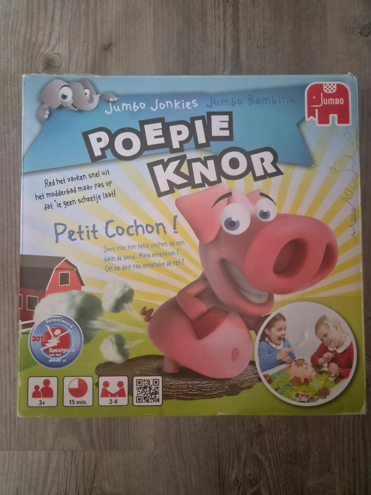 Jumbo PoePie Knor - Grappig Kinderspel, Drie of vier spelers, Ophalen of Verzenden, Gebruikt, Jumbo