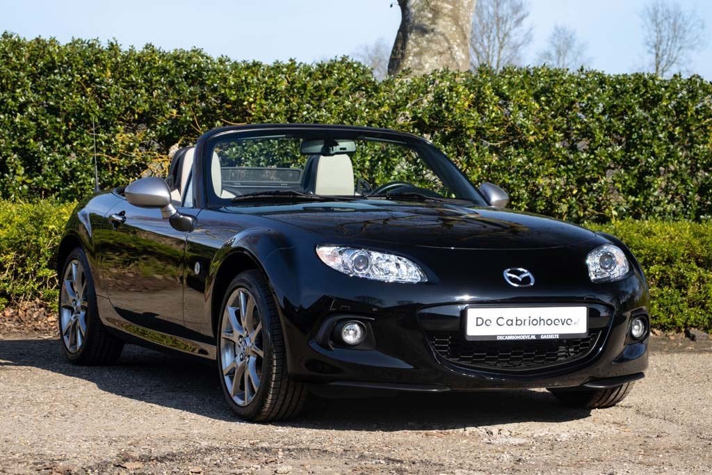 Mazda MX-5 NC 1.8l Brilliant Black, Auto's, Mazda, Achterwielaandrijving, Gebruikt, 4 cilinders, Cabriolet