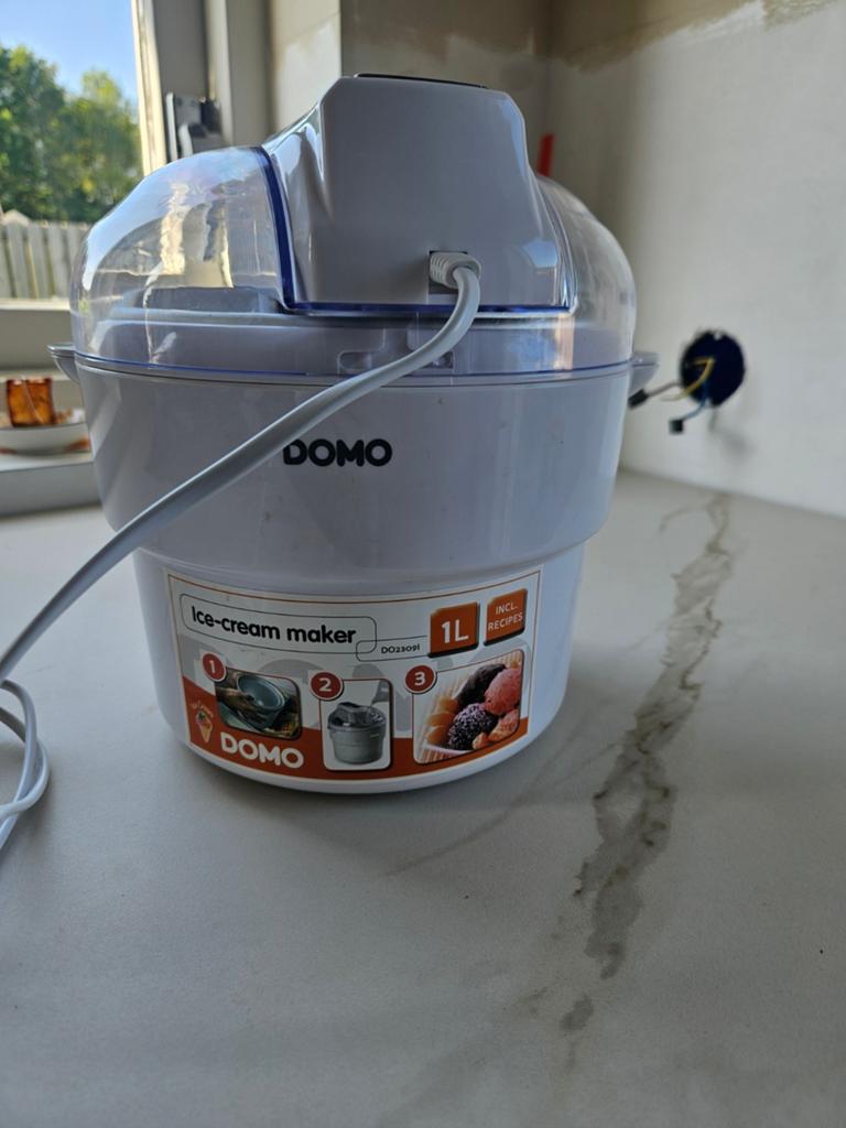 Domo IJsmachine DO2309L - Maak zelf heerlijk ijs!, Ophalen of Verzenden, Koelelement