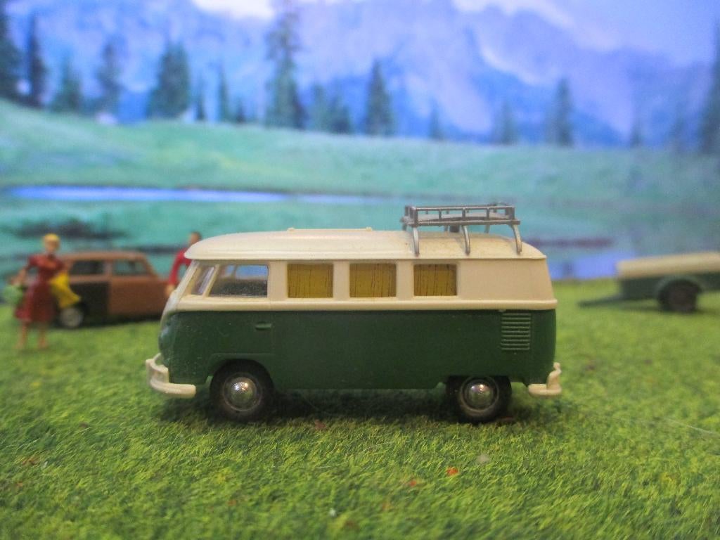 1959 Volkswagen T1 Transporter Bus - Camper Bulli, Ophalen of Verzenden, Zo goed als nieuw, Bus of Vrachtwagen, Brekina