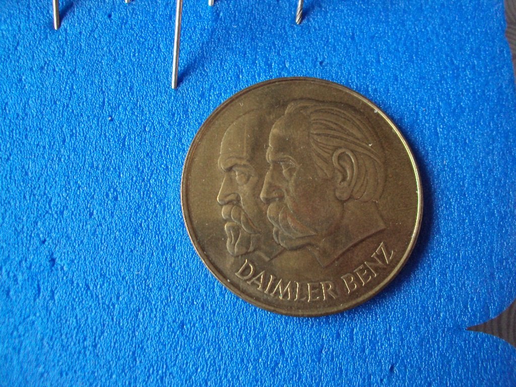 Daimler Benz munt / welt mobil 1986, Ophalen of Verzenden, Nieuw, Auto's