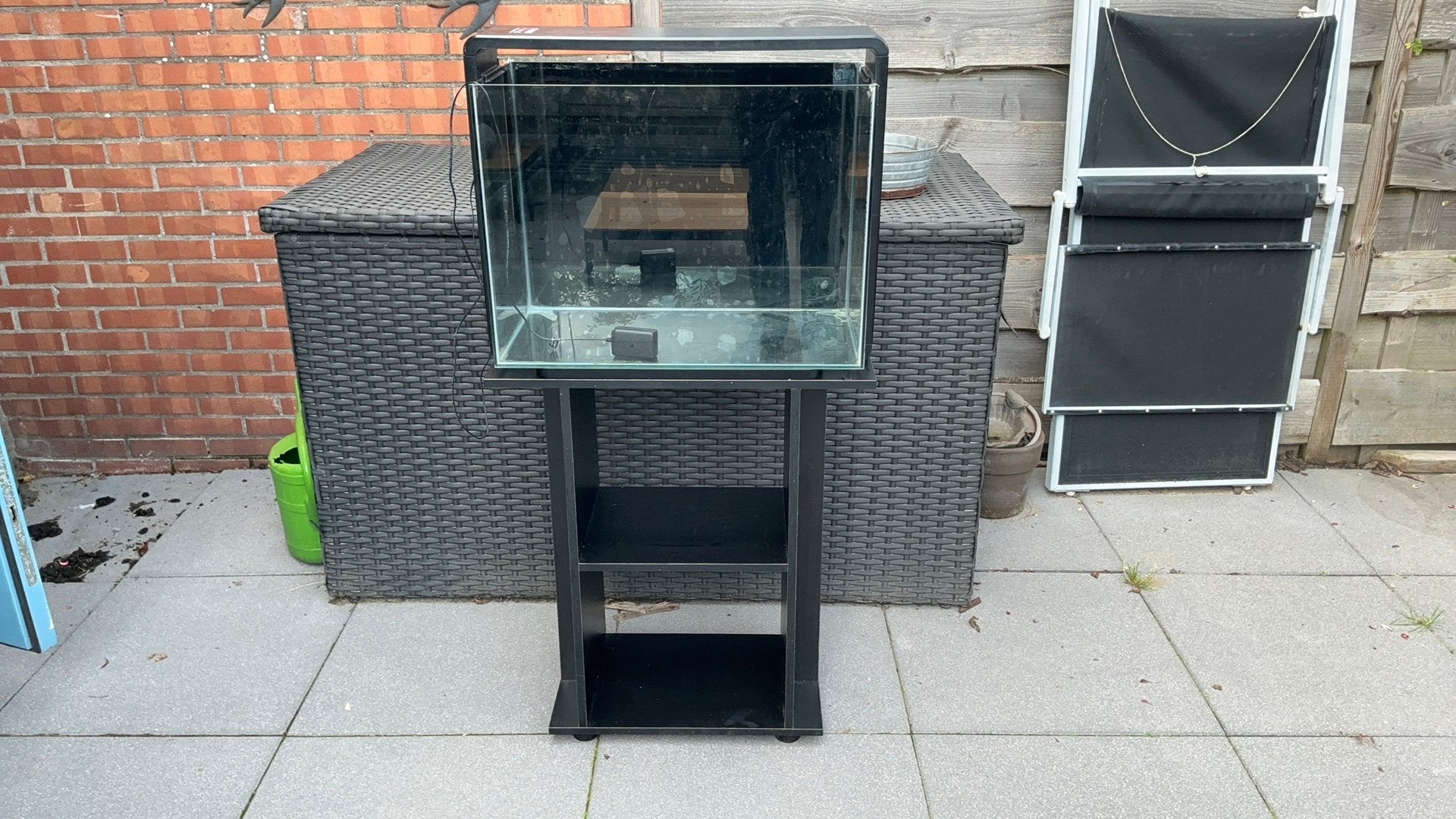 Superfish ome 85 aquarium, Dieren en Toebehoren, Ophalen, Gebruikt, Leeg aquarium, Inclusief deksel