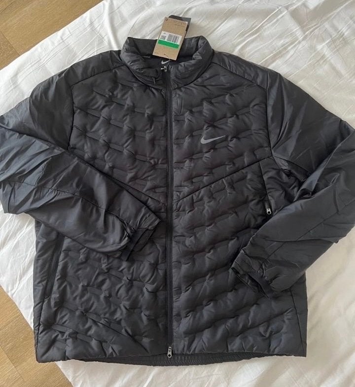 Nike Therma-FIT Repel Miler hardloopjack - Zwart maat M, Ophalen of Verzenden, Nieuw, Maat 48/50 (M), Zwart