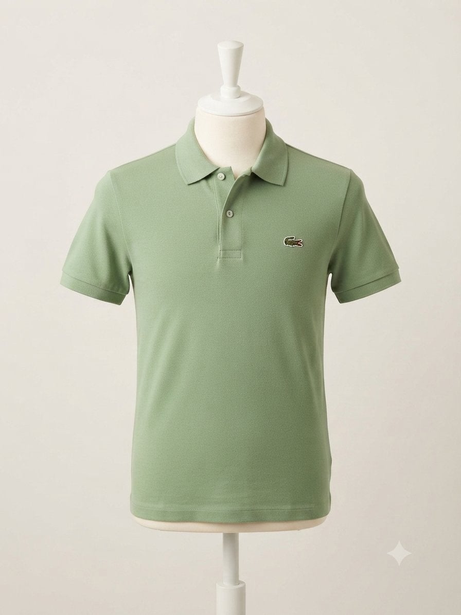Lacoste Polo Heren XL (valt als L), Kleding | Heren, Polo's, Ophalen of Verzenden, Gedragen, Maat 52/54 (L), Groen
