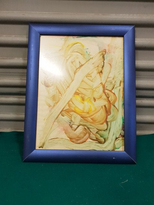 schilderij abstract, Ophalen of Verzenden, 'T Olde Gre-j, Info@toldegrej.nl, Endepoelstraat 20f Didam