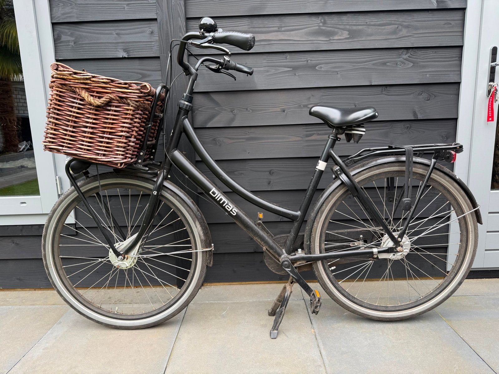 Damesfiets (transportfiets) met 3 versnellingen - bimas, Velgrem, Versnellingen, Ophalen, Overige merken