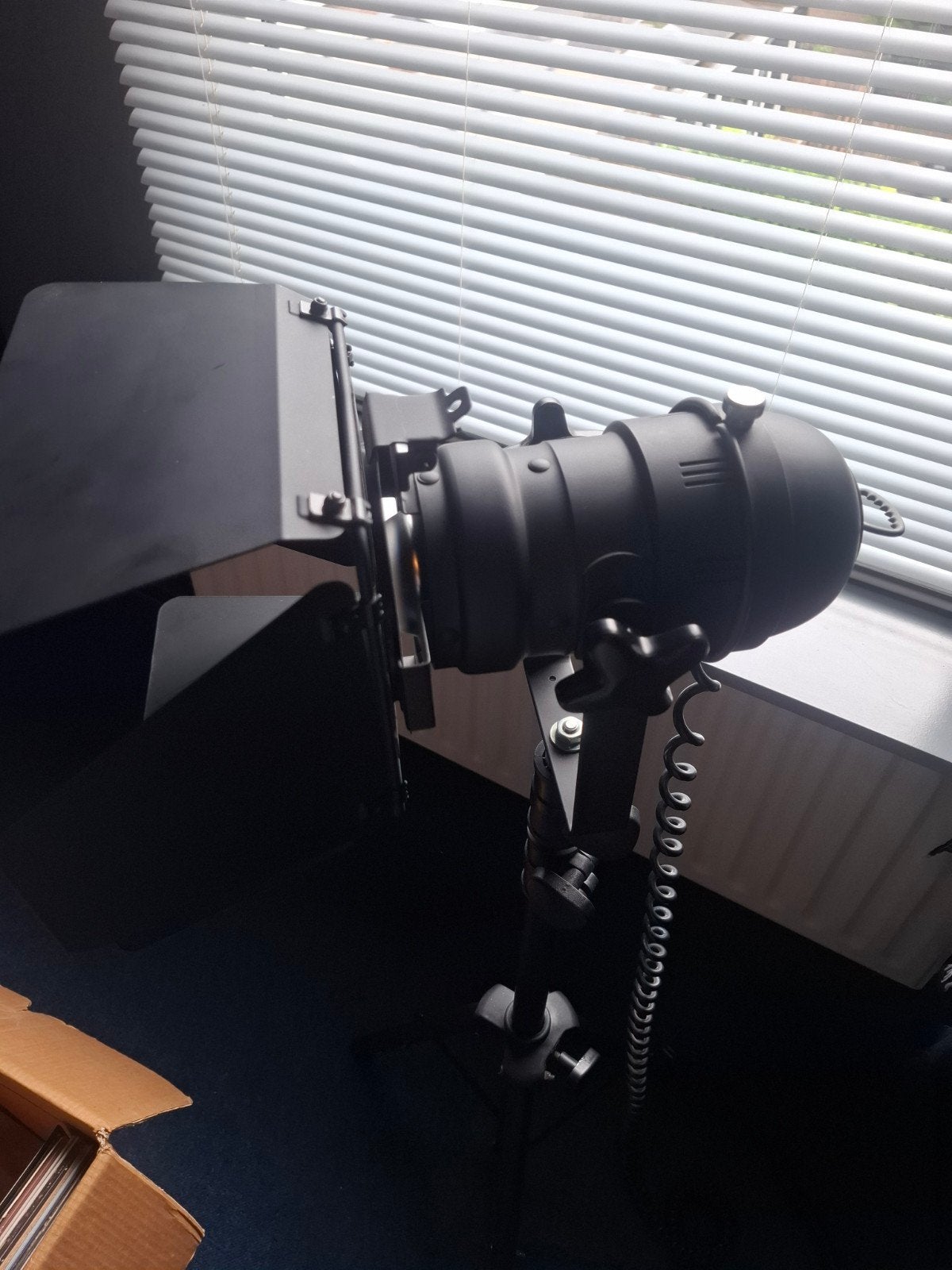 Art Deco Industriële Film Podium Spotlight - tot 185cm, Ophalen, Gebruikt
