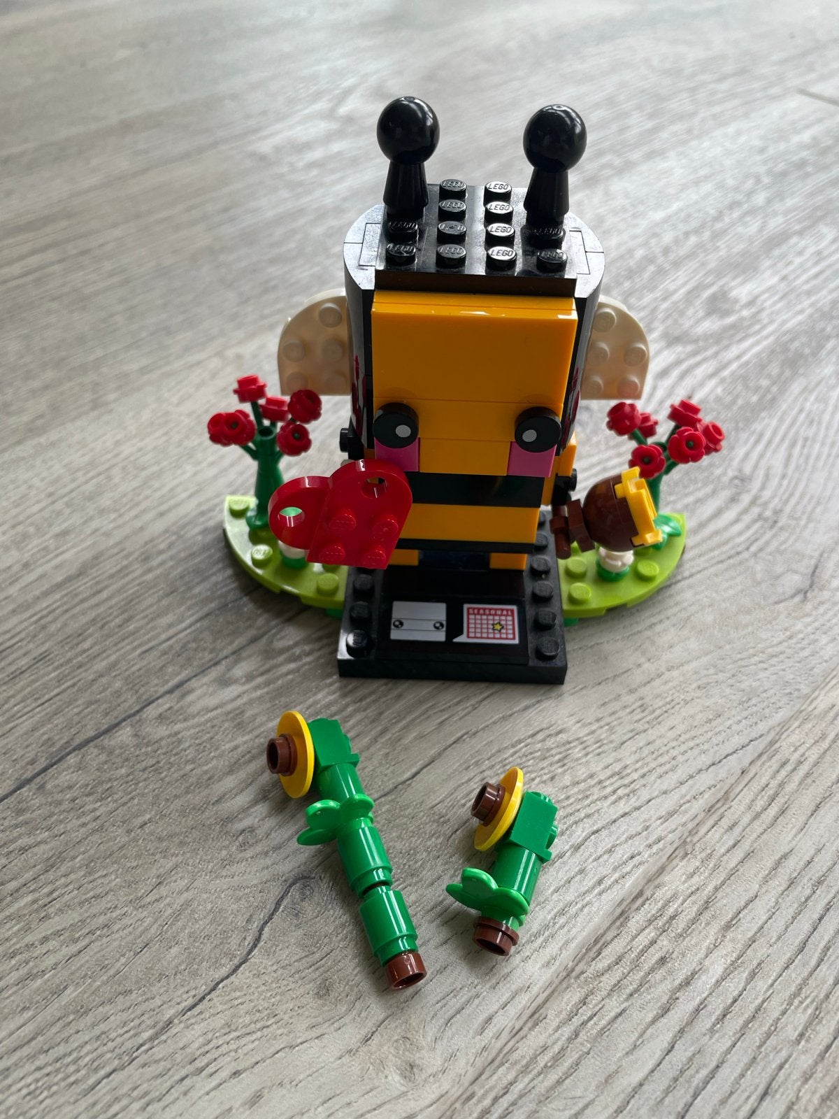 Lego Brick Headz Valentijnsbij 40270, Kinderen en Baby's, Speelgoed | Duplo en Lego, Ophalen, BrickHeadz, Lego, Zo goed als nieuw