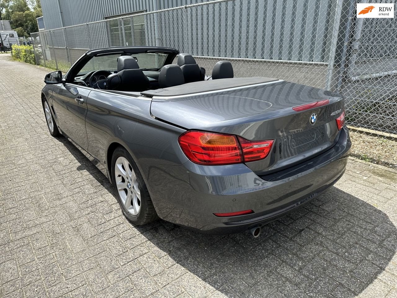 BMW 420d AUT. CABRIO/CAMERA/LED/VERWARMING-NEK/FULL OPTIONS, Auto diversen, Schadeauto's, Automaat, 1995 cc, Cabriolet, Diesel