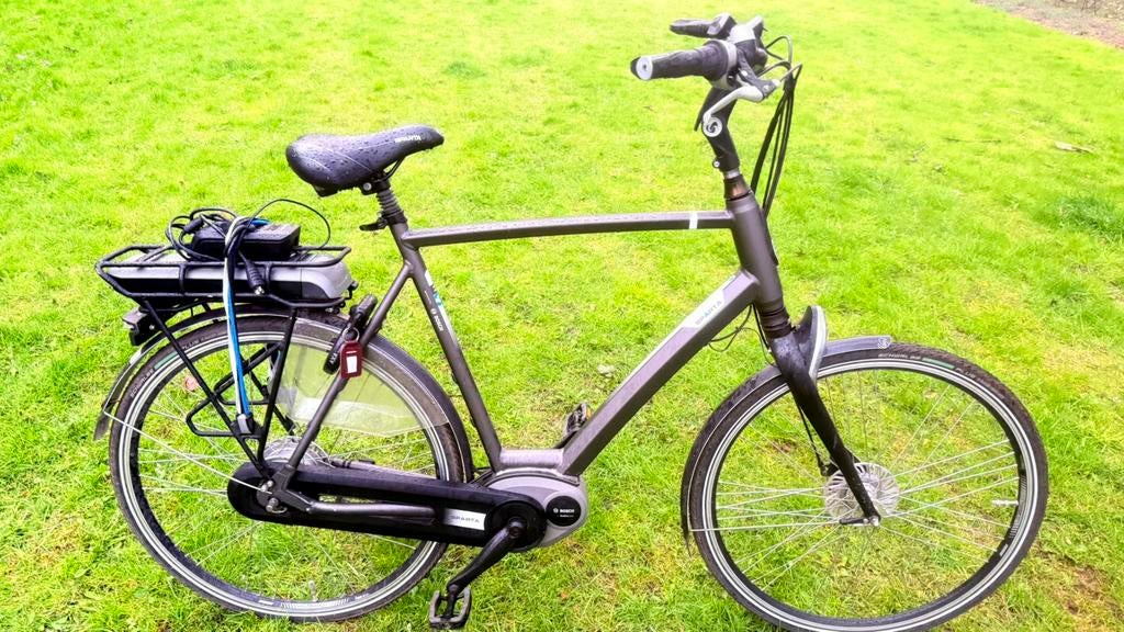 Nette goede herenfiets E-bike Sparta B3 Bosch 65cm, Fietsen en Brommers, Ophalen, Sparta, Versnellingen, Zo goed als nieuw
