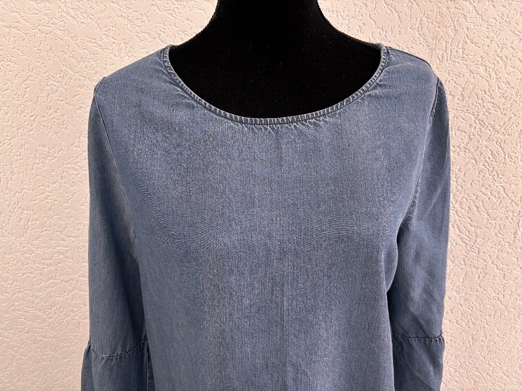 opus maat 40 valt als L oksel tot oksel 53 cm, Kleding | Dames, Blauw, Maat 42/44 (L), Ophalen of Verzenden, Zo goed als nieuw
