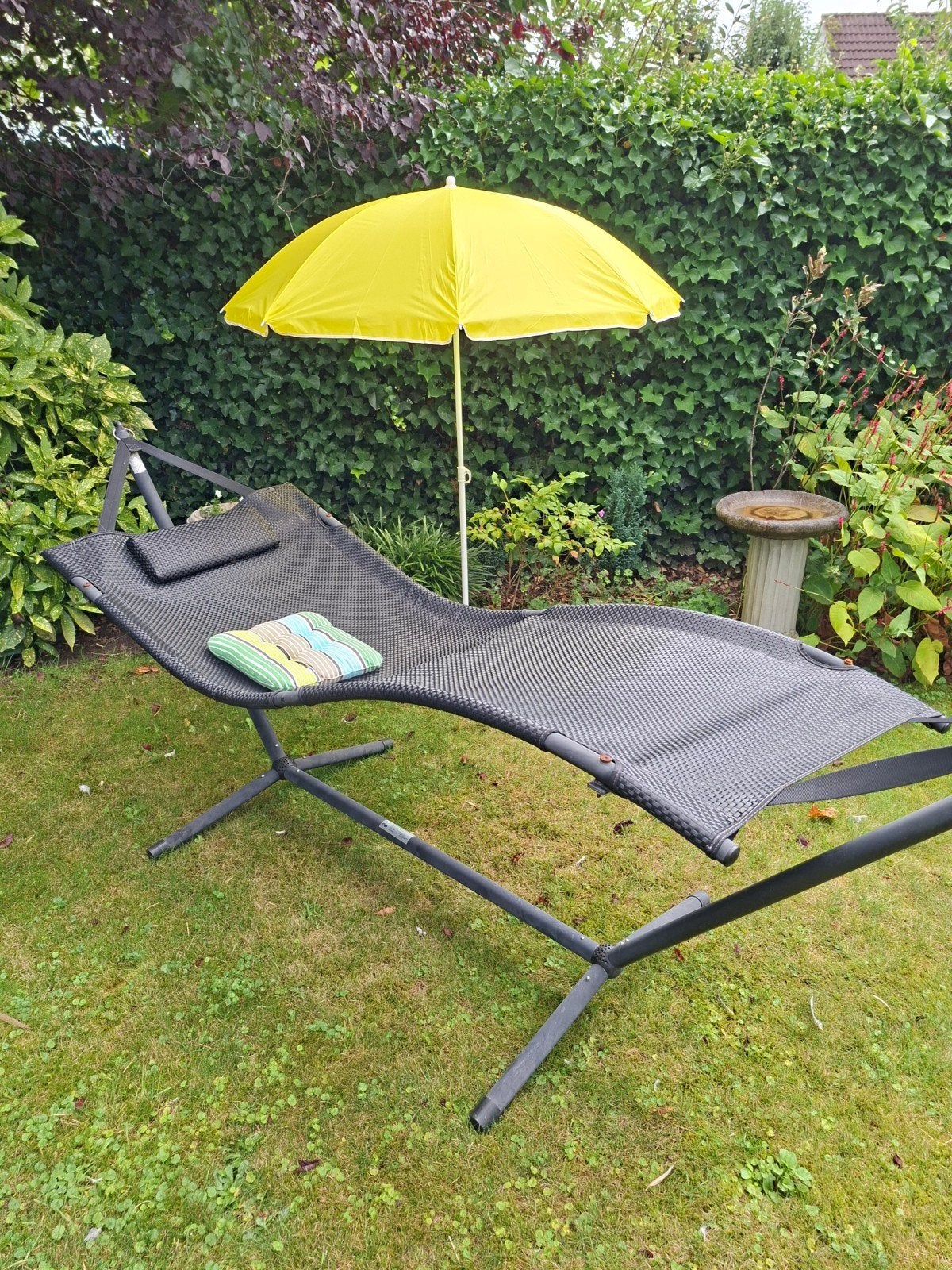 Florabest Hangmat met standaard - Zo goed als nieuw, Ophalen, Zo goed als nieuw, Met standaard, Eenpersoons