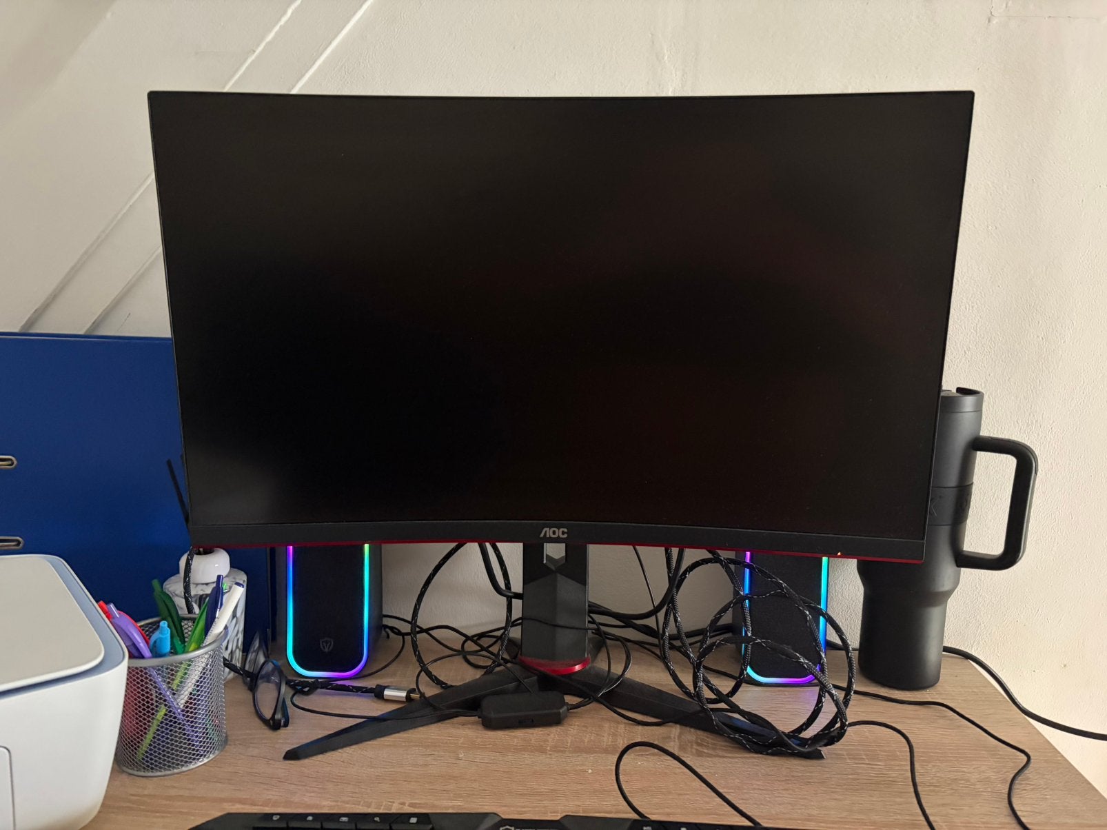 Gaming pc + 27 inch AOC gaming monitor – zo goed als nieuw!, Computers en Software, Ophalen, Zo goed als nieuw, Full HD, Gaming