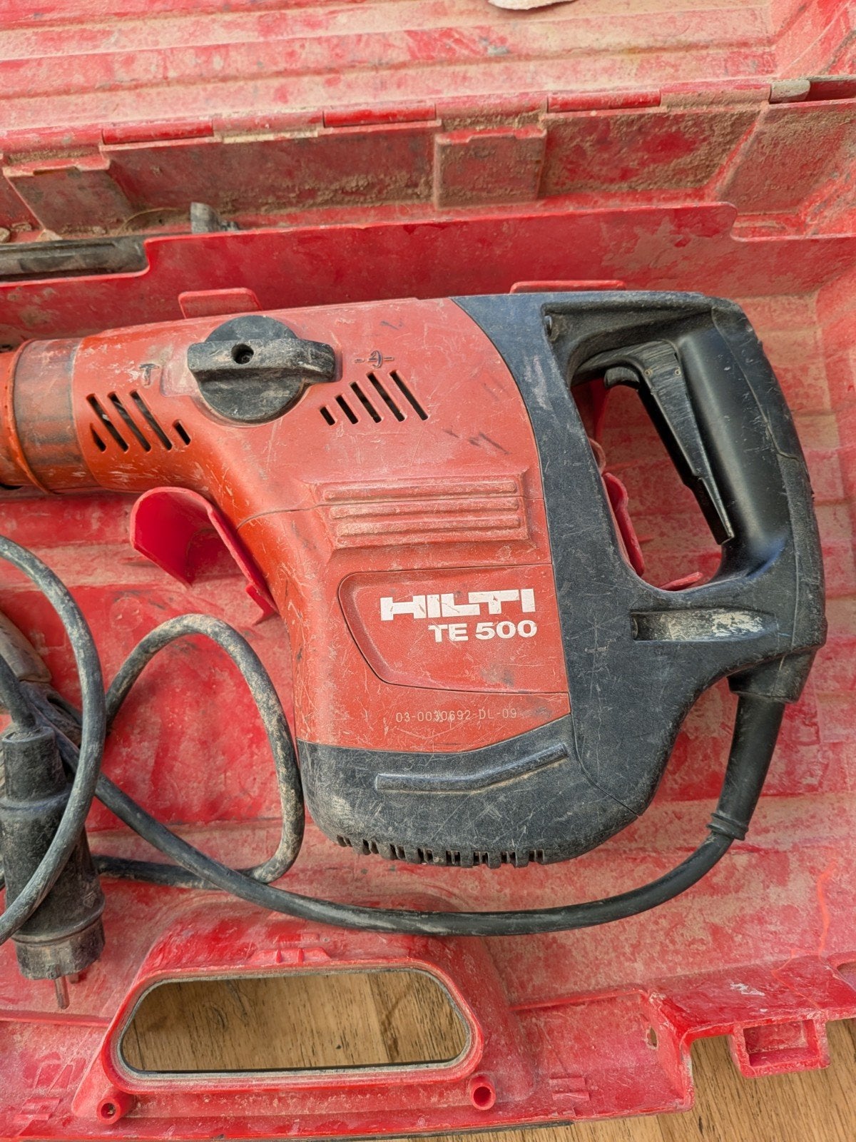 Defecte Hilti TE 500 hakhamer, Doe-het-zelf en Verbouw, Ophalen of Verzenden, Gebruikt, Kolomboormachine