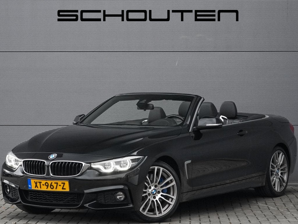 BMW 4 Serie Cabrio 440i M-Sport Nekverwarming H/K Trekhaak 1, Auto's, BMW, Bedrijf, Te koop, 4-Serie, ABS, Achteruitrijcamera