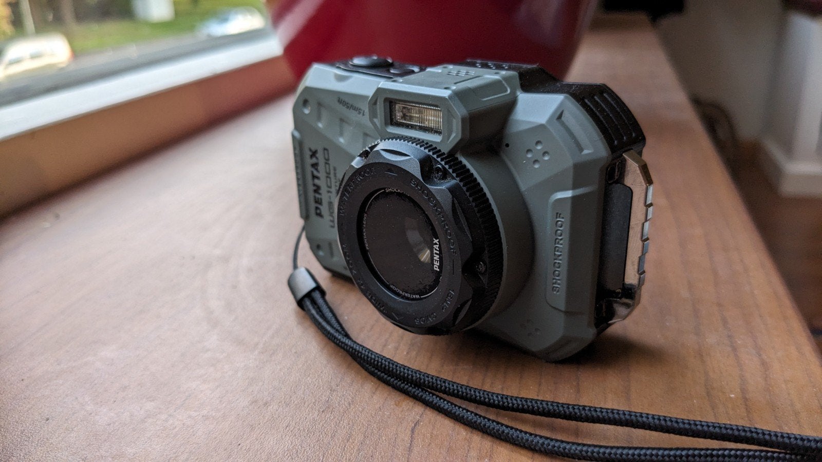 Pentax WG-1000 Adventure Proof Digitale Camera, Audio, Tv en Foto, Ingebouwde flitser, Ophalen of Verzenden, Zo goed als nieuw