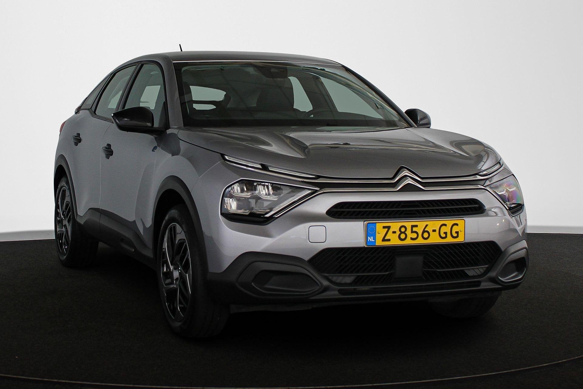 Citroen Ë-C4 You 50 kWh SOH 97% Achteruitrijcamera Apple Ca, Auto's, 136 pk, Parkeersensor, 355 km, Leder en Stof
