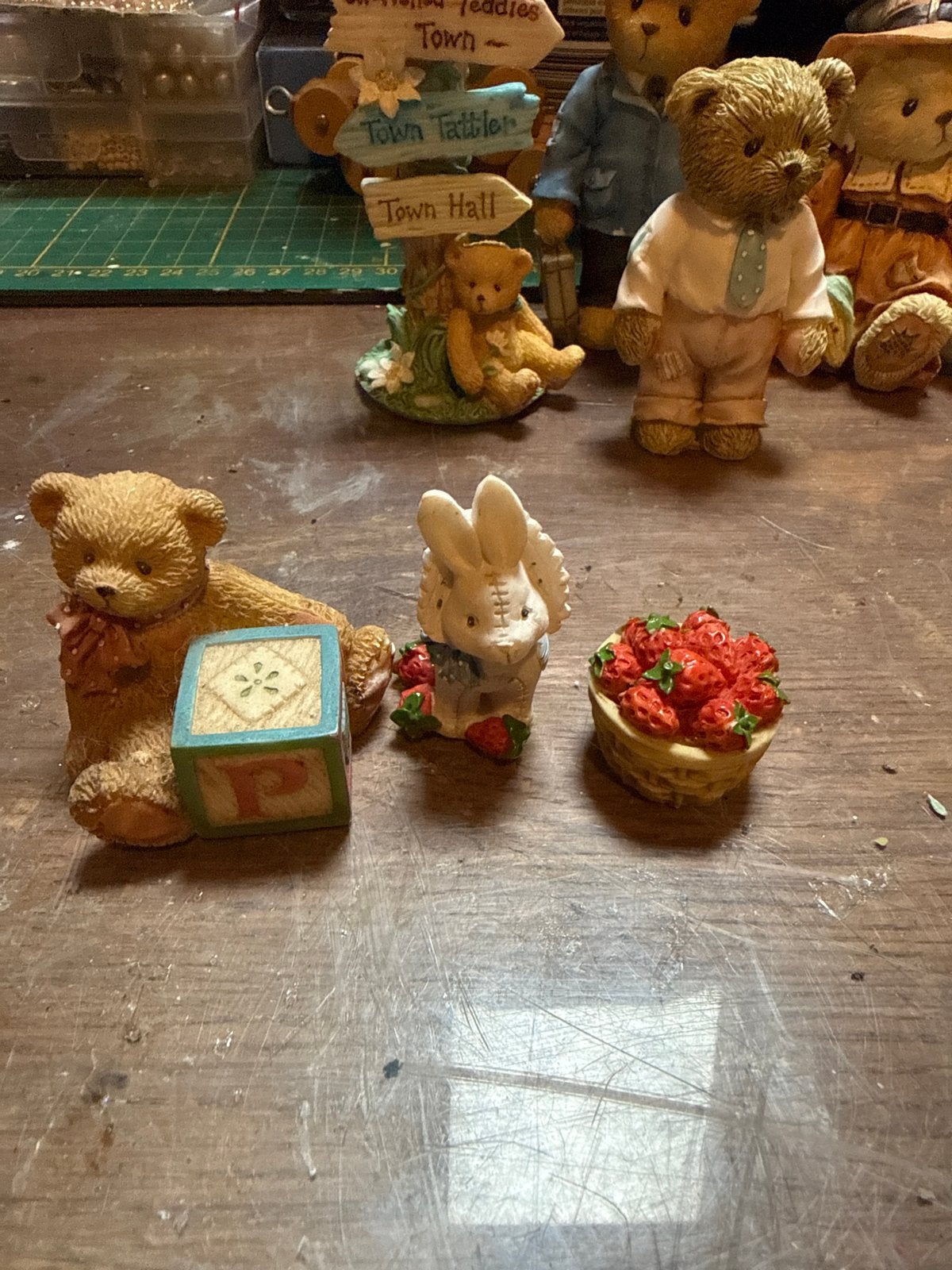Cherished teddies Vintage Beeldjes:, Verzamelen, Ophalen of Verzenden, Gebruikt