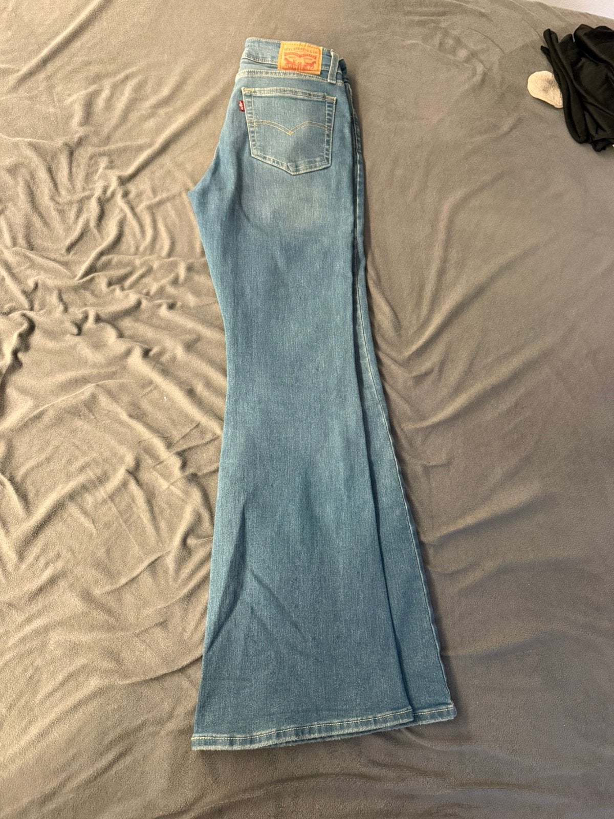 Zo goed als nieuwe Levi's 726 Flare Stretch jeans maat 26-30, Ophalen of Verzenden, Zo goed als nieuw, Blauw, W27 (confectie 34) of kleiner