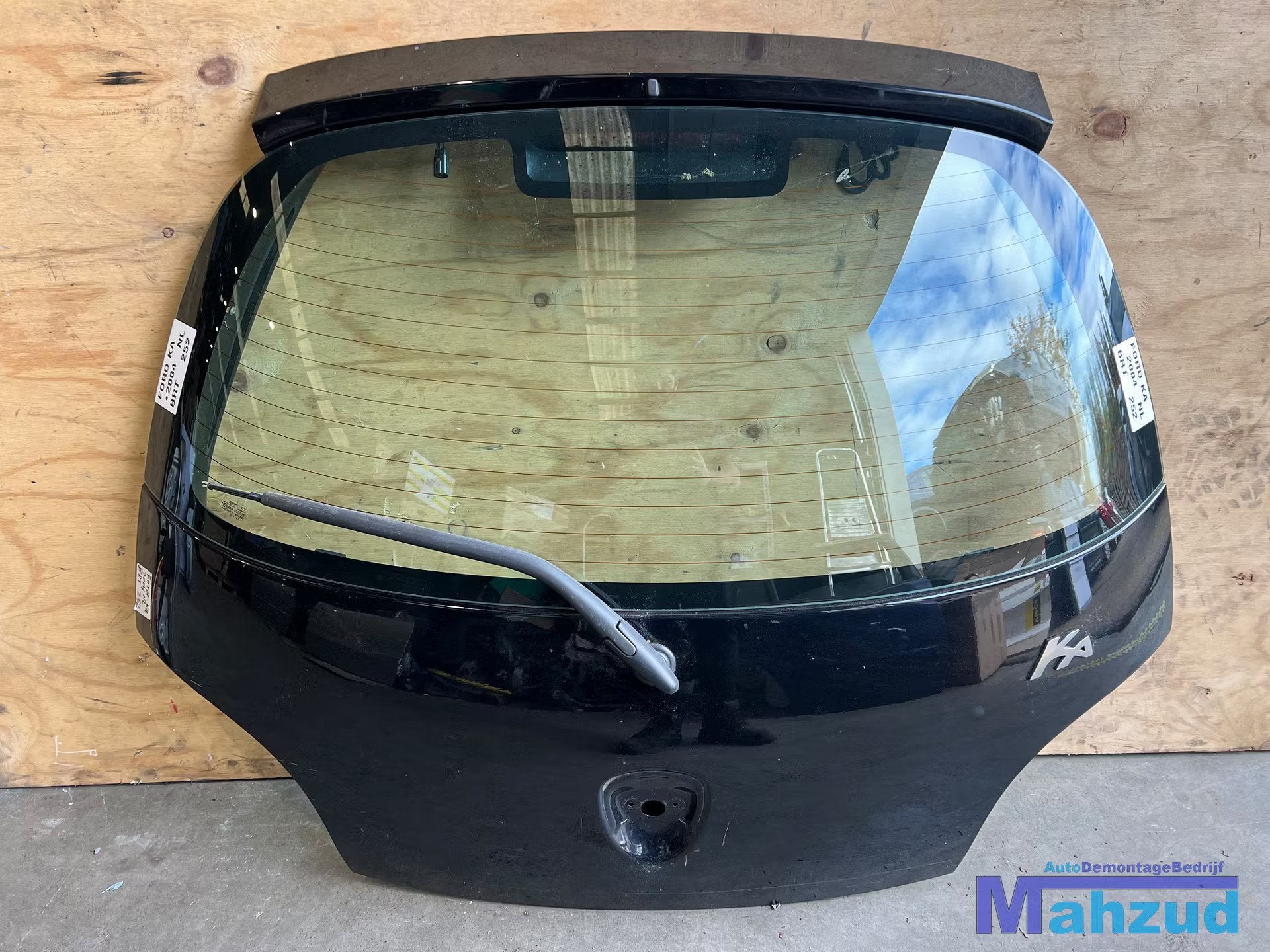 FORD KA 1 ZWART BRT Achterklep 1998-2008, Gebruikt, Deur, Info@ford.com, Ophalen of Verzenden