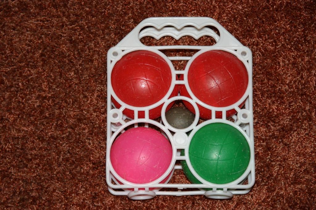 Jeu de boule setje, Sport en Fitness, Bowlen, Ophalen of Verzenden, Gebruikt, Overige typen