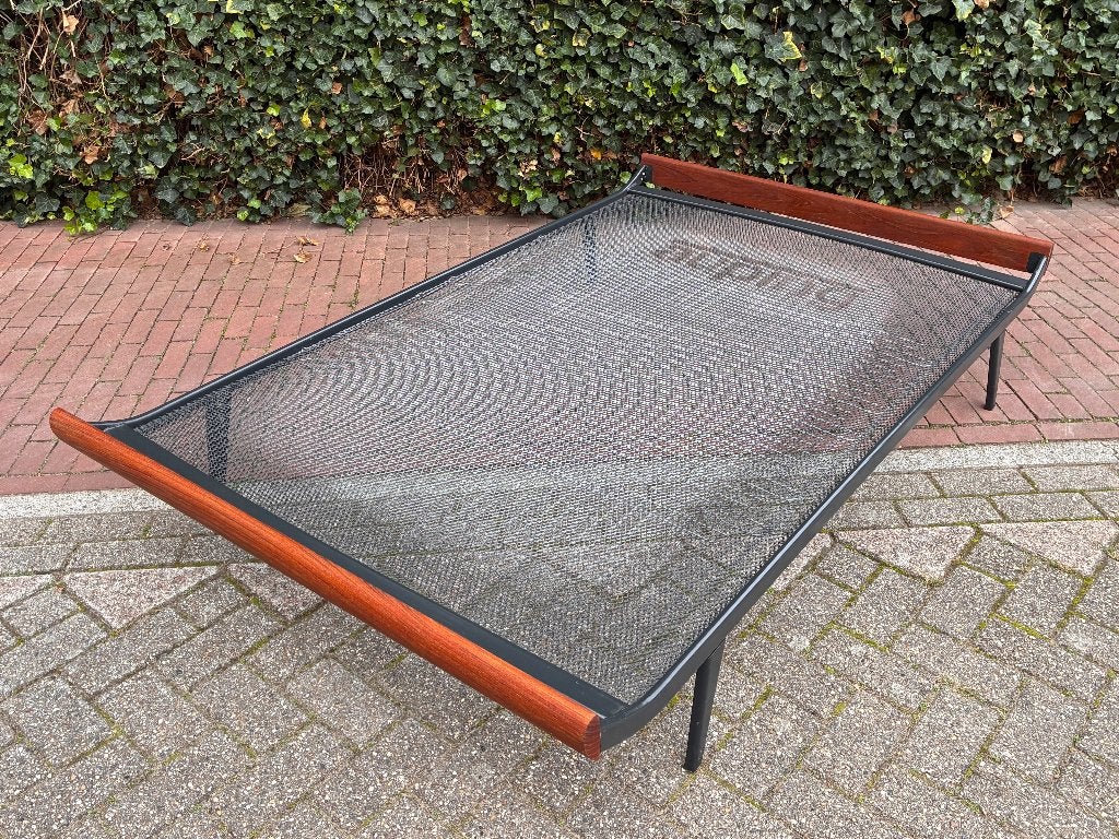 Auping Cleopatra Bed Twijfelaar Cordemeijer, Ophalen, Gebruikt, Twijfelaar, 120 cm