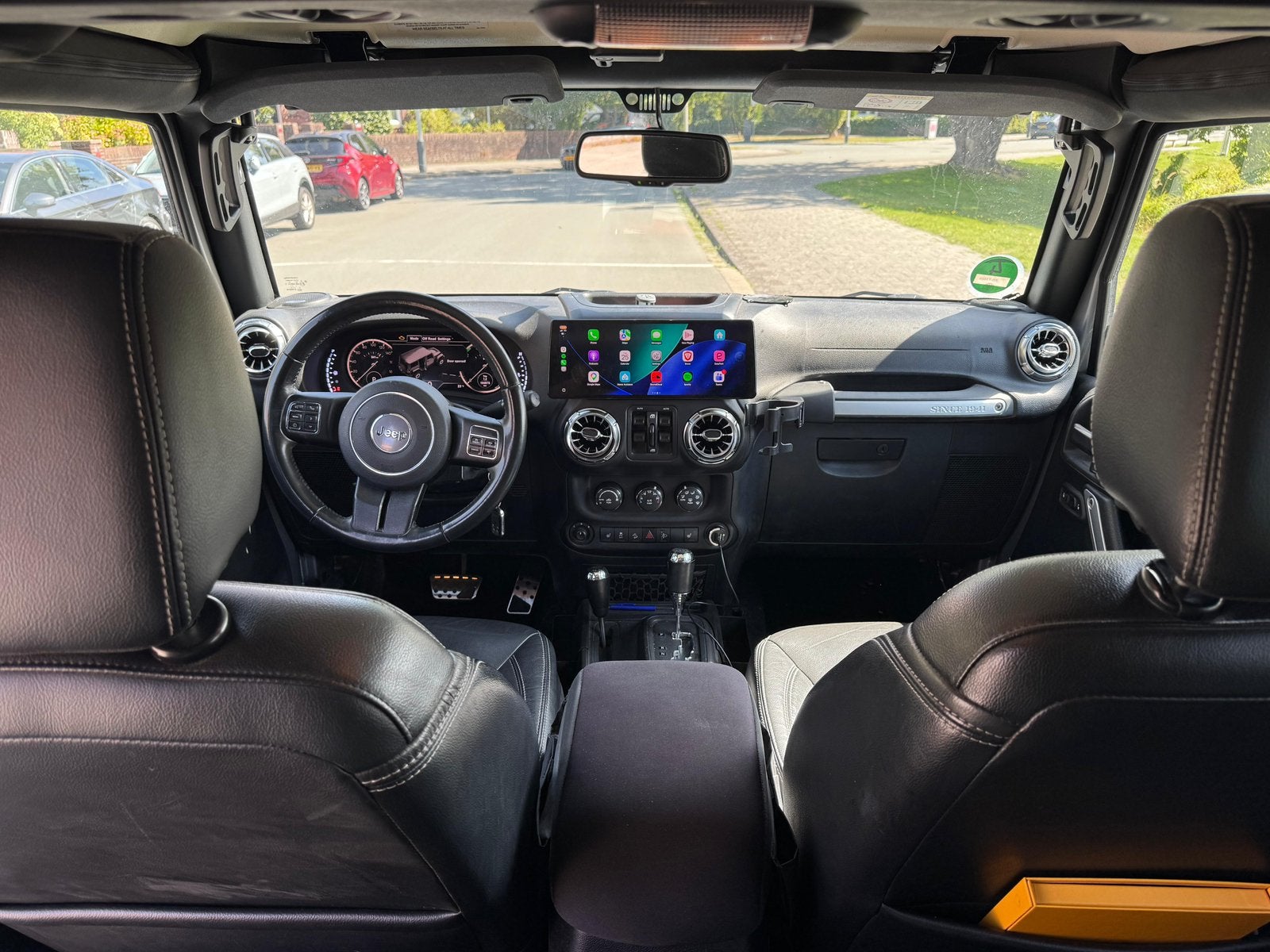 ‼️JEEP WRANGLER JK 3.6 V6 284PK SAHARA BJ2016 HARD/SOFTTOP‼️, Auto's, Automaat, Dealer onderhouden, Leder, Bedrijf