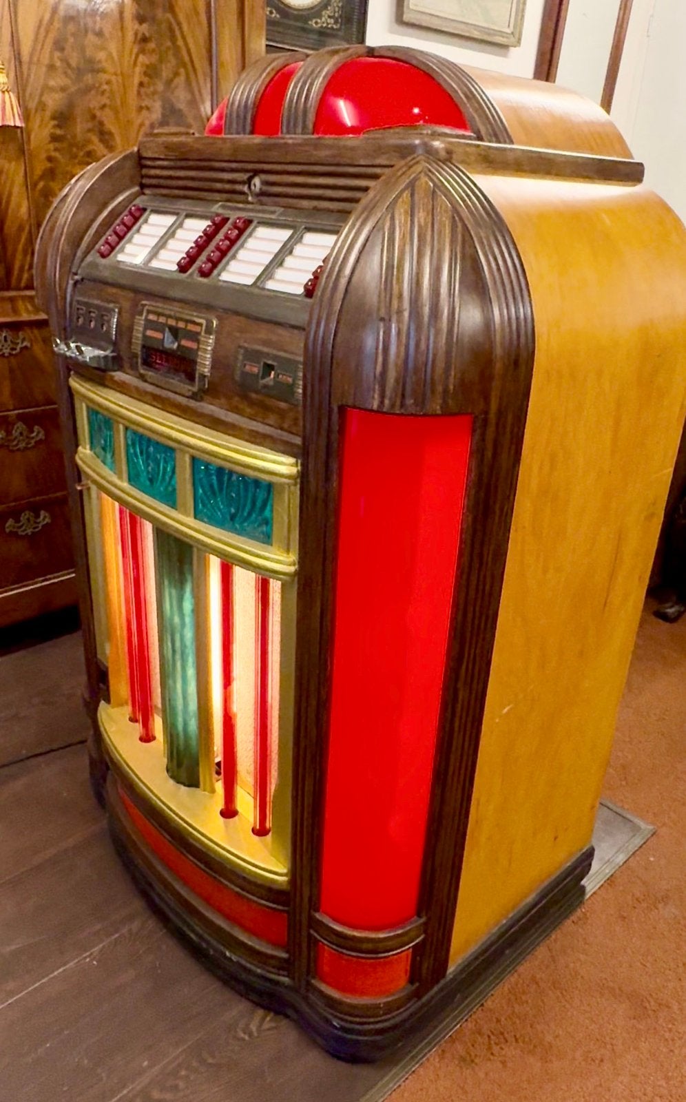 Seeburg Envoy Jukebox Met Werkende Wallbox, Verzamelen, Ophalen, Gebruikt, Voor 1950, Seeburg