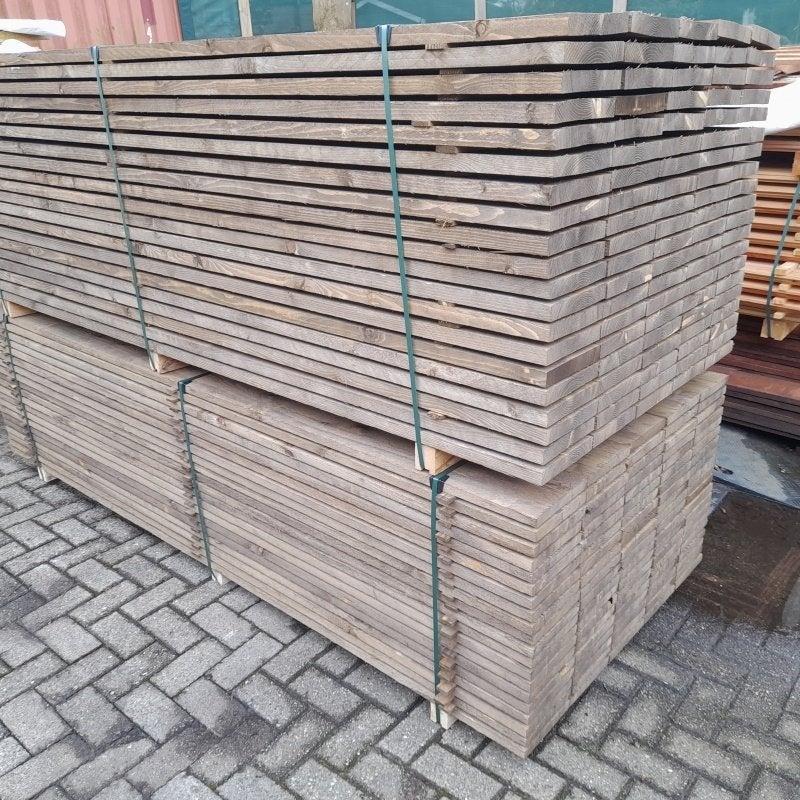 Vergrijsde steigerplanken, planken, vergrijsd steigerhout, Ophalen, Nieuw, 250 cm of meer, Planken