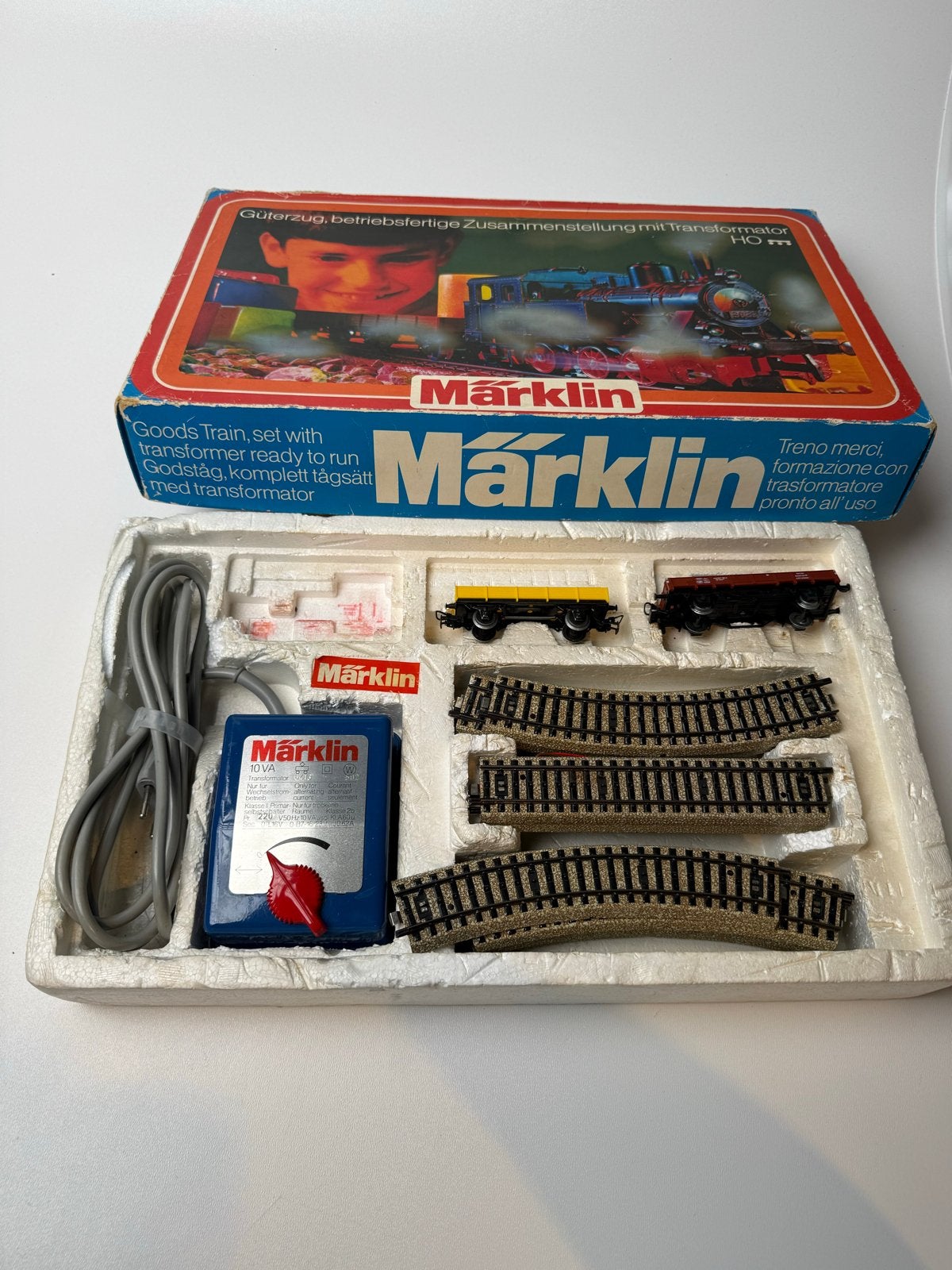 Märklin Güterzug Startset met Rails, Ophalen, Wisselstroom, Analoog, Märklin
