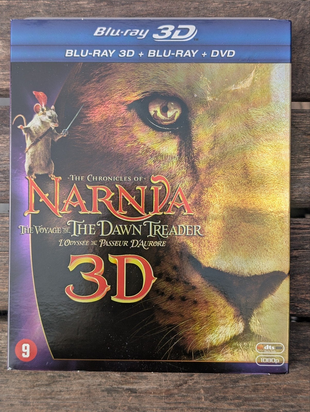 Narnia blu-ray 3d + blu-ray+ dvd, Ophalen, Zo goed als nieuw, Tekenfilms en Animatie