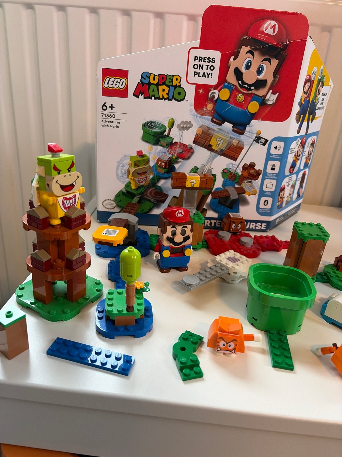 LEGO Super Mario Avonturen met Mario Startset 71360, Kinderen en Baby's, Lego, Ophalen of Verzenden, Zo goed als nieuw, Compleet